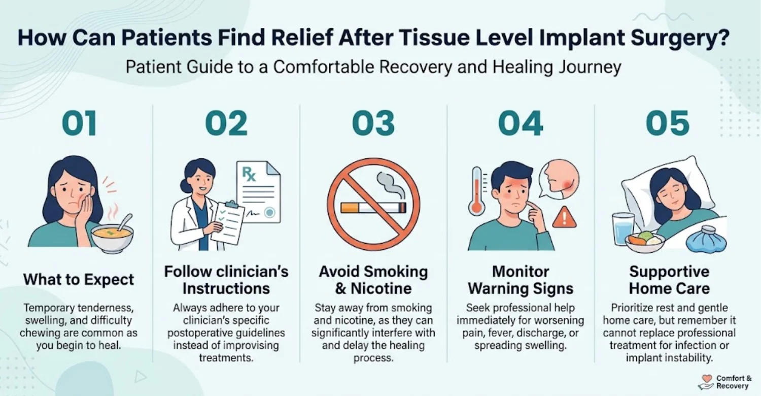 infographic Tissue Level Dental Implants
